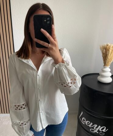 Blouse Ambre – Blanc Blouse Ambre – Blanc