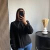 Blouse noir tendance et élégante - Loevya e-shop pour femme