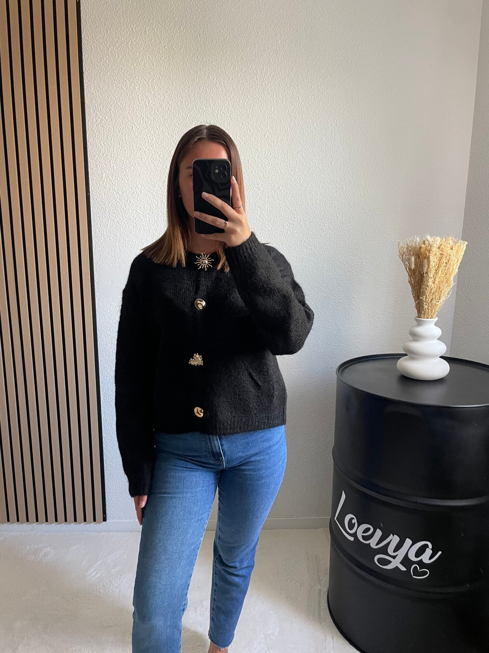Gilet détails - Loevya Collection