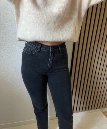 Jean mom – Noir Jean mom – Noir