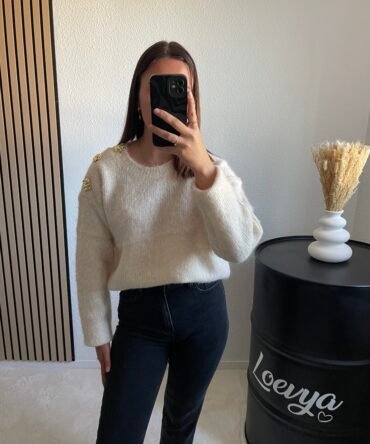 Jean mom épuré - Loevya - Boutique en ligne de jean pour femme