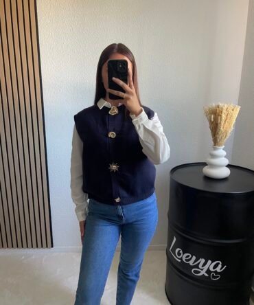 Pull sans manche élégant pour femme - Loevya - Boutique tendance mode féminine