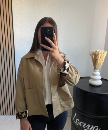 Trench Leona – Kaki Trench Leona – Kaki