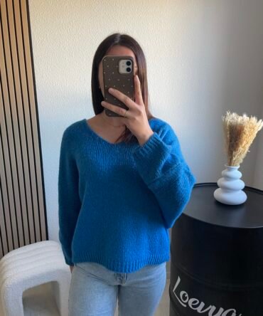 Pull Eva – Bleu roi