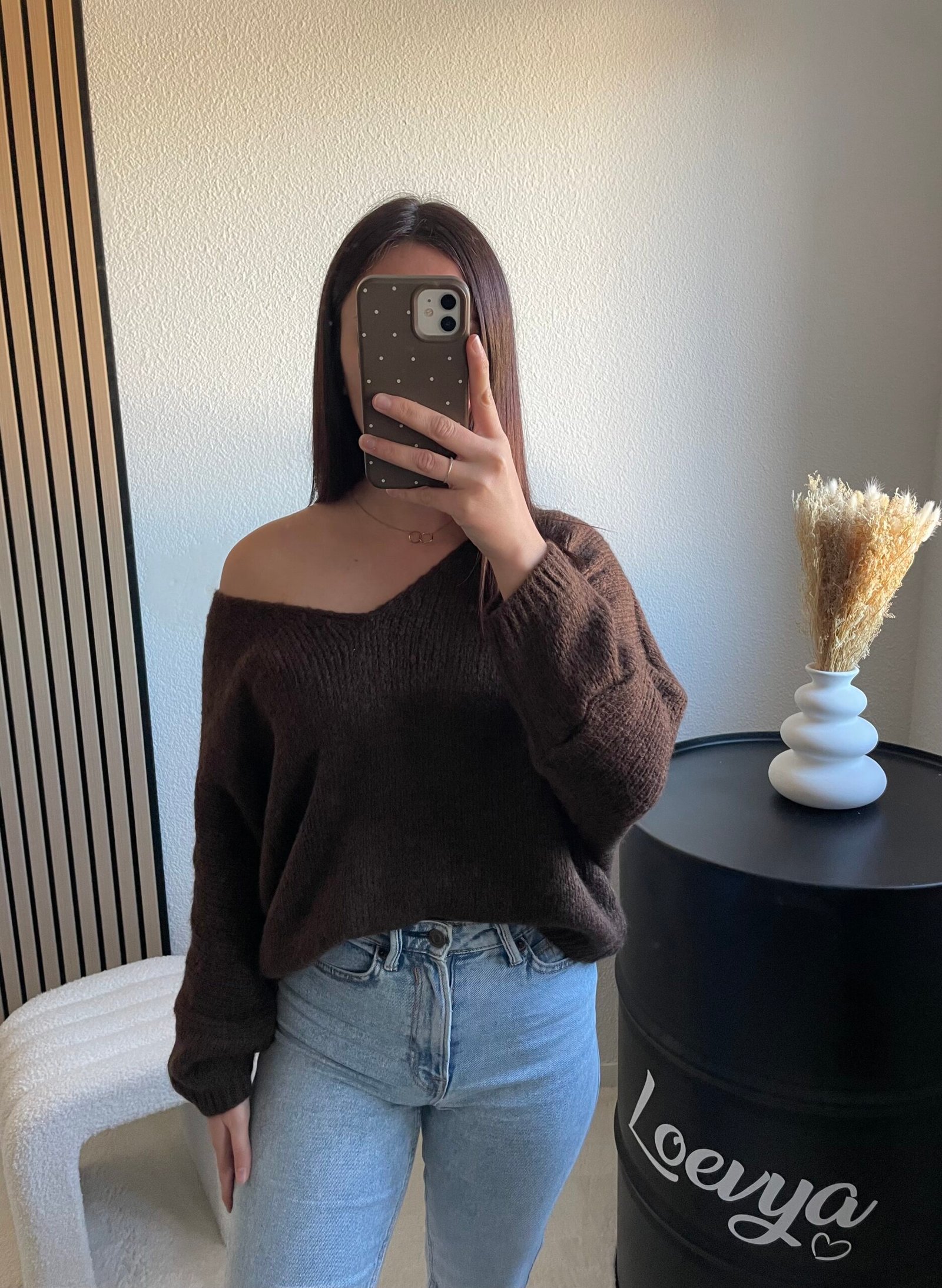 Pull Eva - Chocolat – Image 3