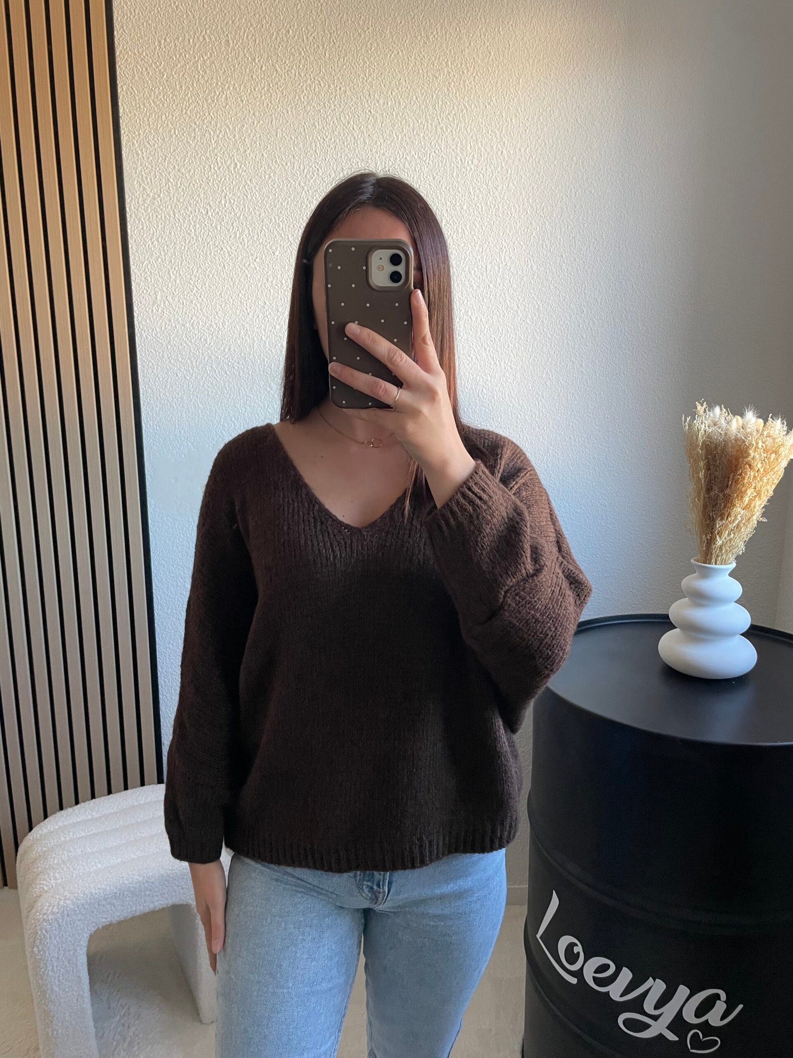 Pull Eva - Chocolat – Image 4