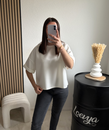 Tee-shirt Lola – Blanc