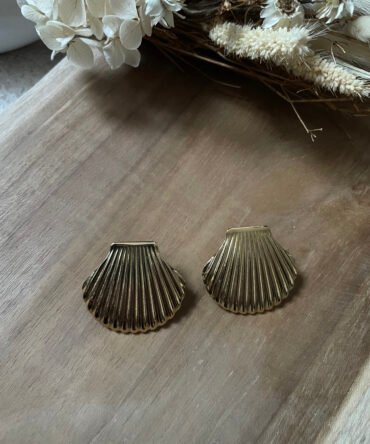 Boucles d&rsquo;oreilles Coquillages