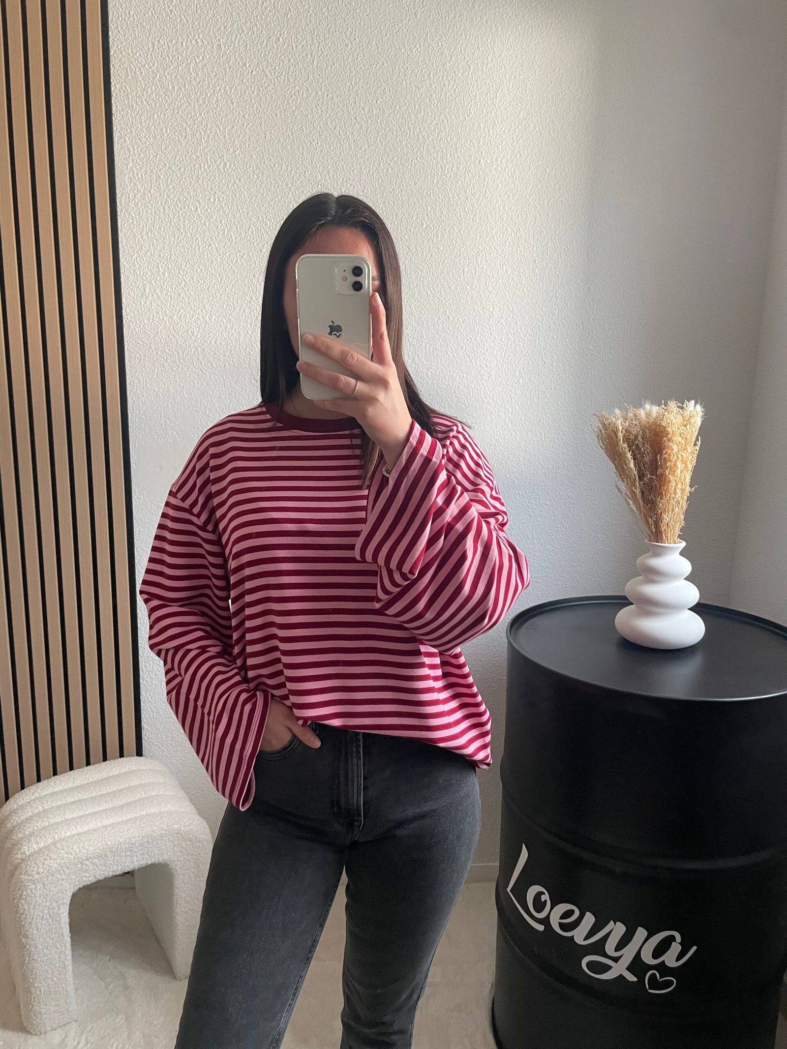 Top Rayé