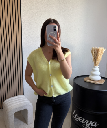 Gilet Laura – Jaune