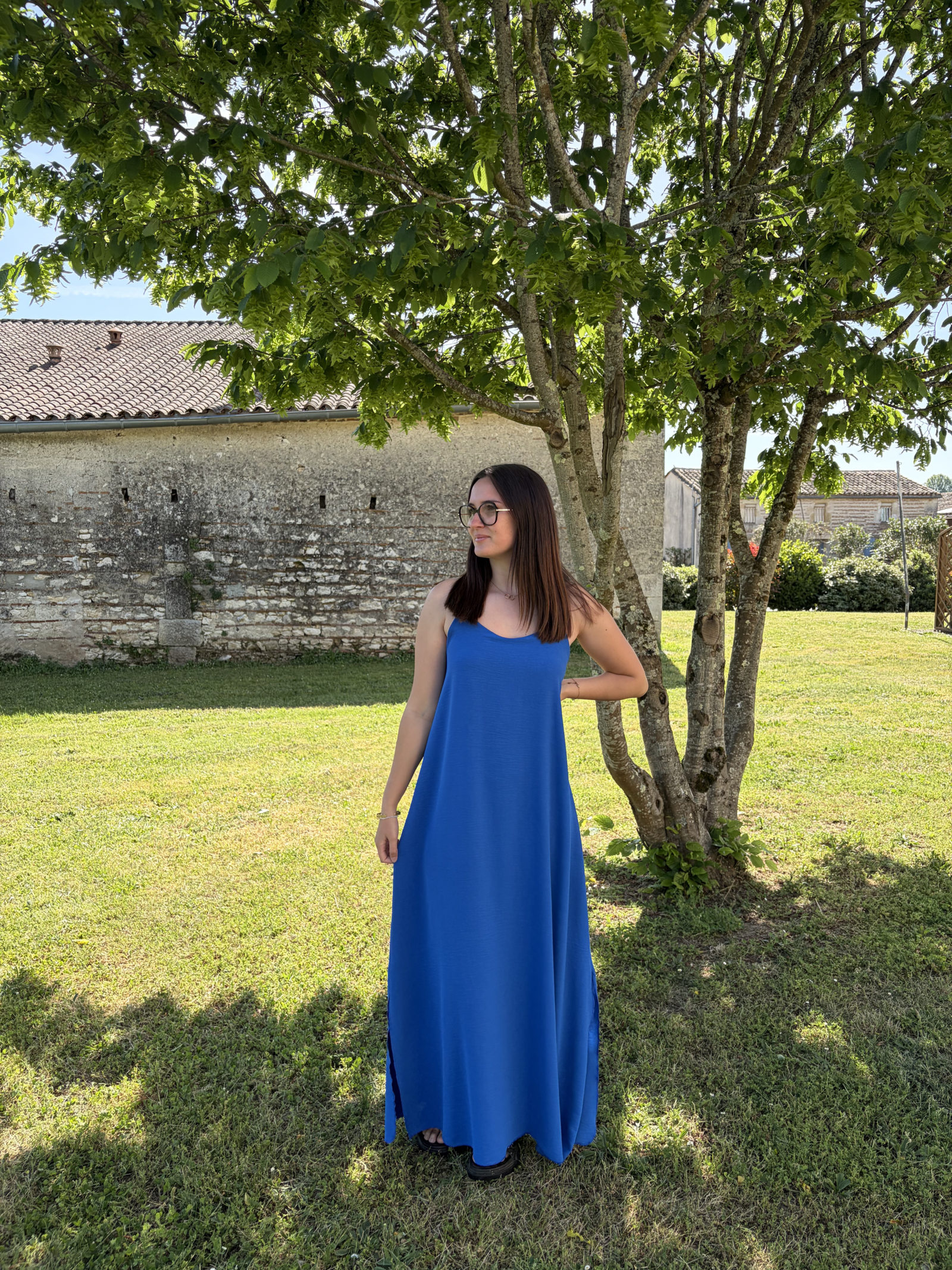 Robe Léa - Bleu roi – Image 2