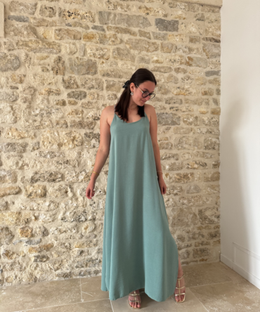 Robe Léa – Vert d&rsquo;eau