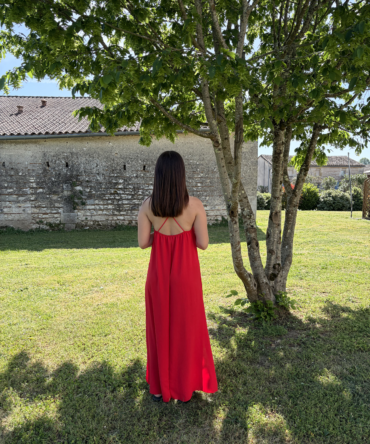 Robe Léa – Rouge