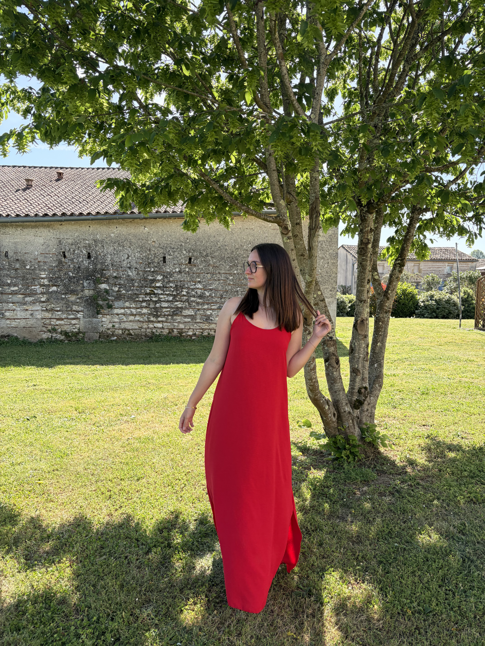 Robe Léa - Rouge – Image 2