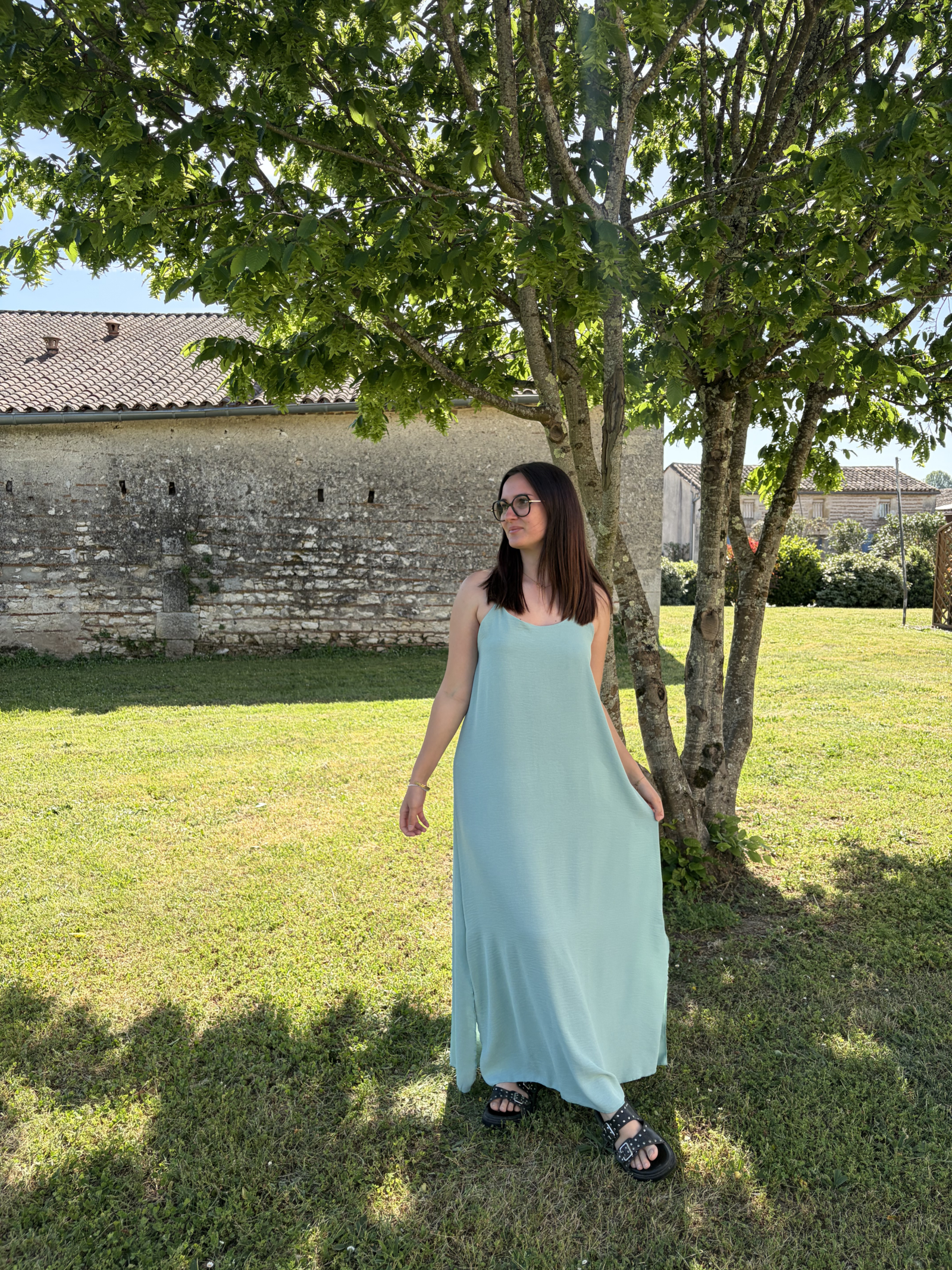 Robe Léa - Vert d'eau – Image 2