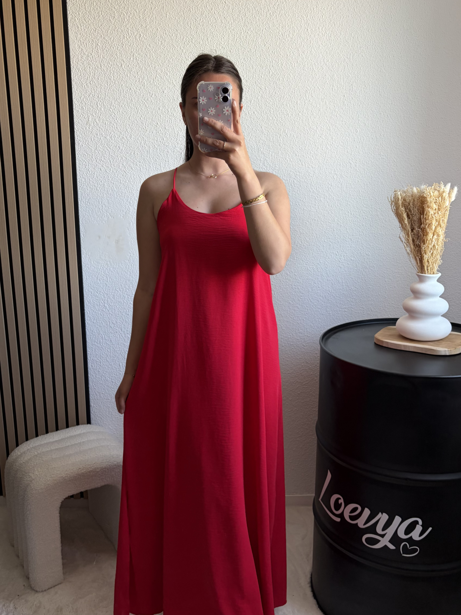 Robe Léa - Rouge – Image 3