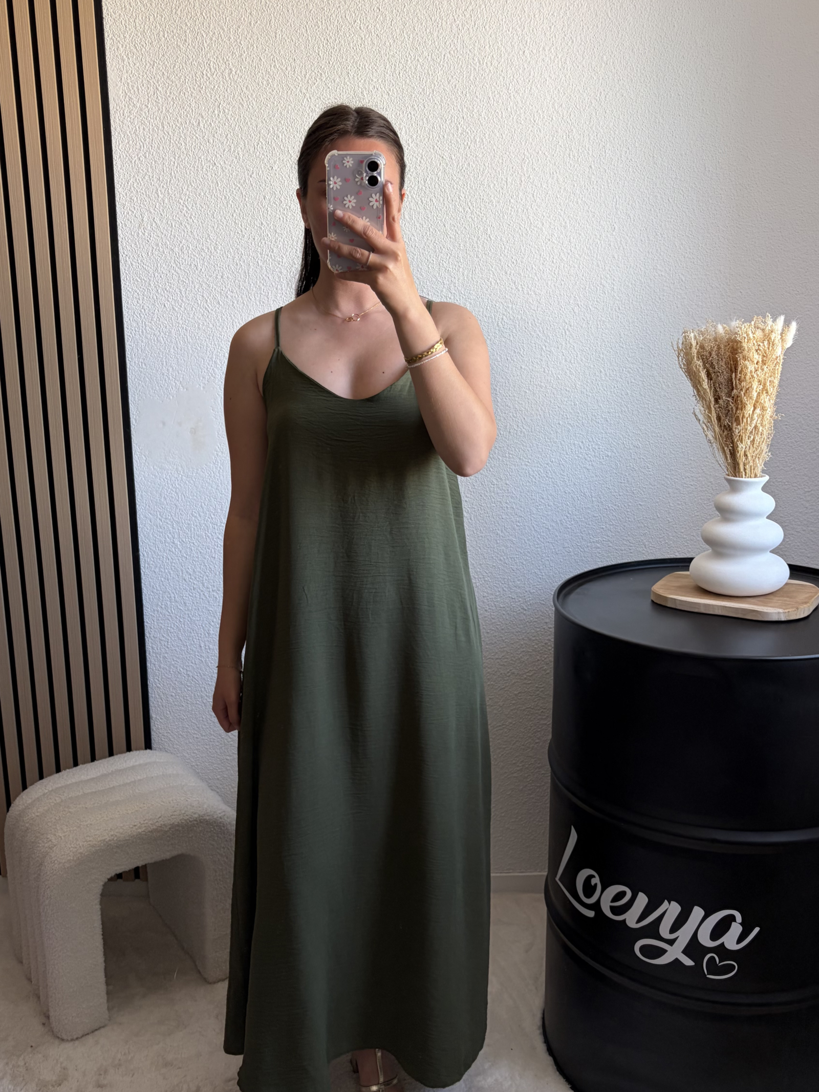 Robe Perle - Kaki – Image 2