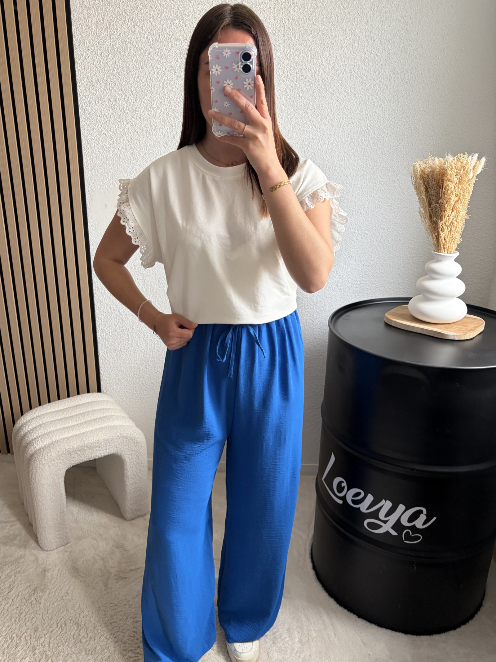 Pantalon Clara - Bleu roi – Image 2