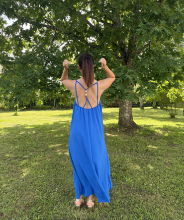 Robe Perle – Bleu roi