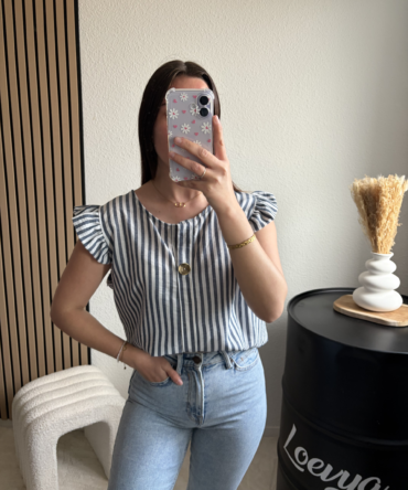 Blouse Marinière – Bleu