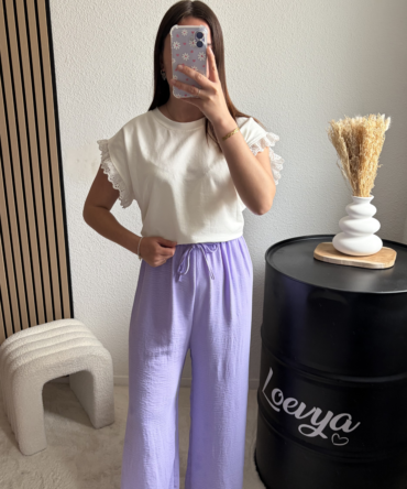 Pantalon Clara – Lila