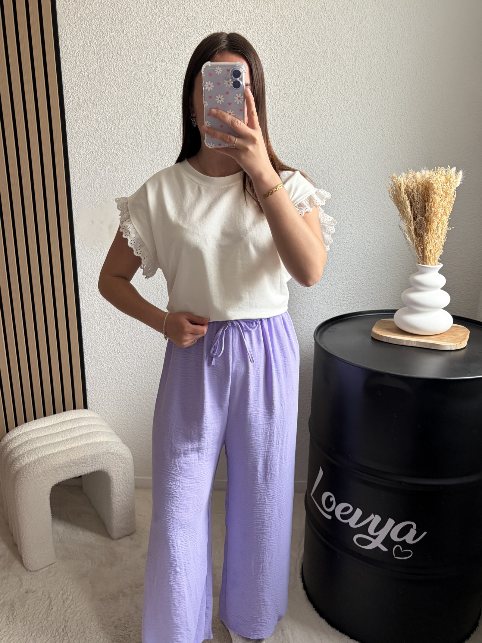 Pantalon Clara - Lila