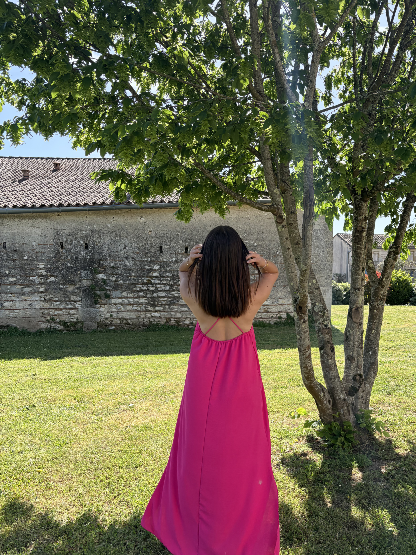 Robe Léa - Fushia
