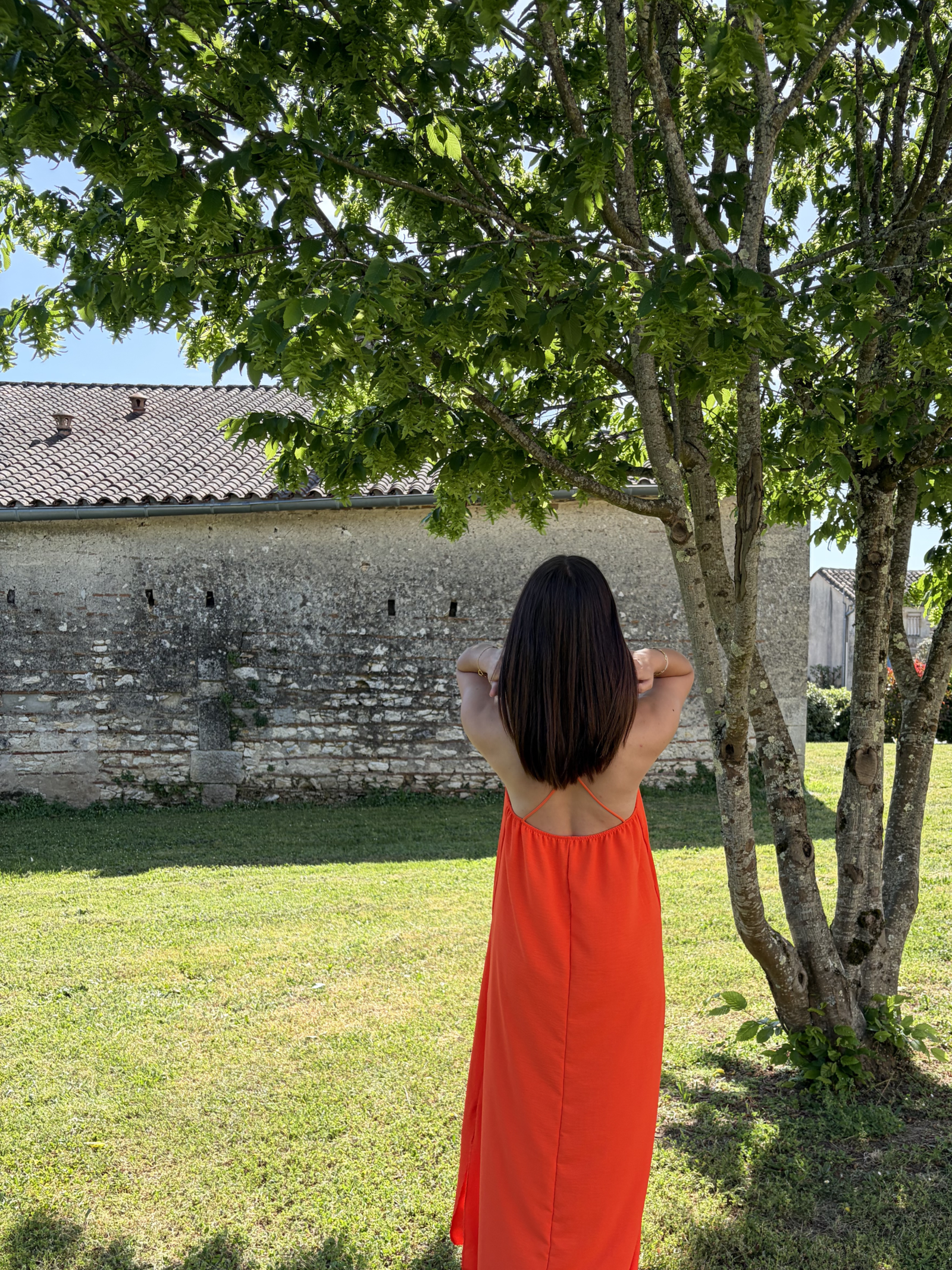 Robe Léa - Orange