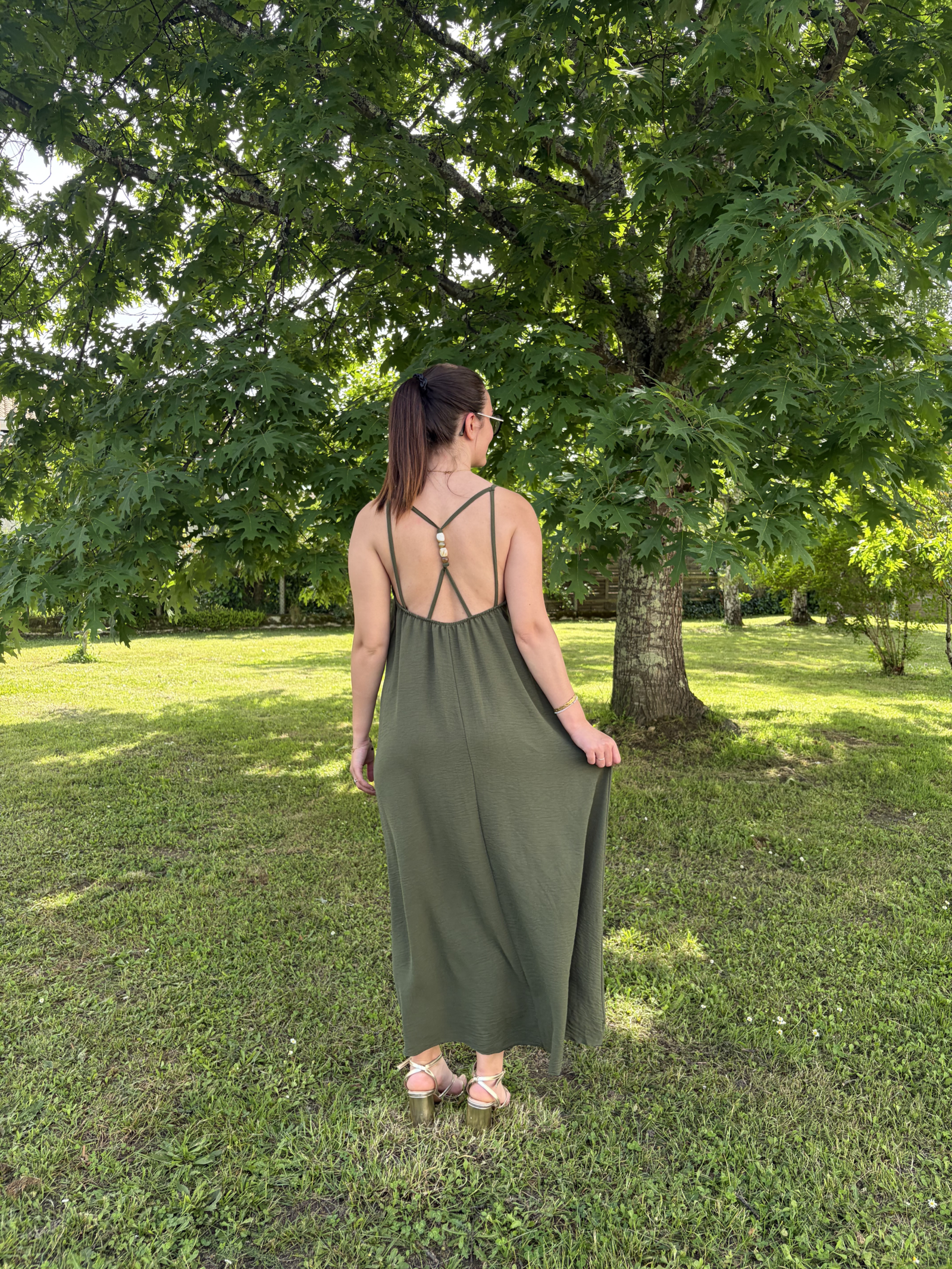 Robe Perle - Kaki