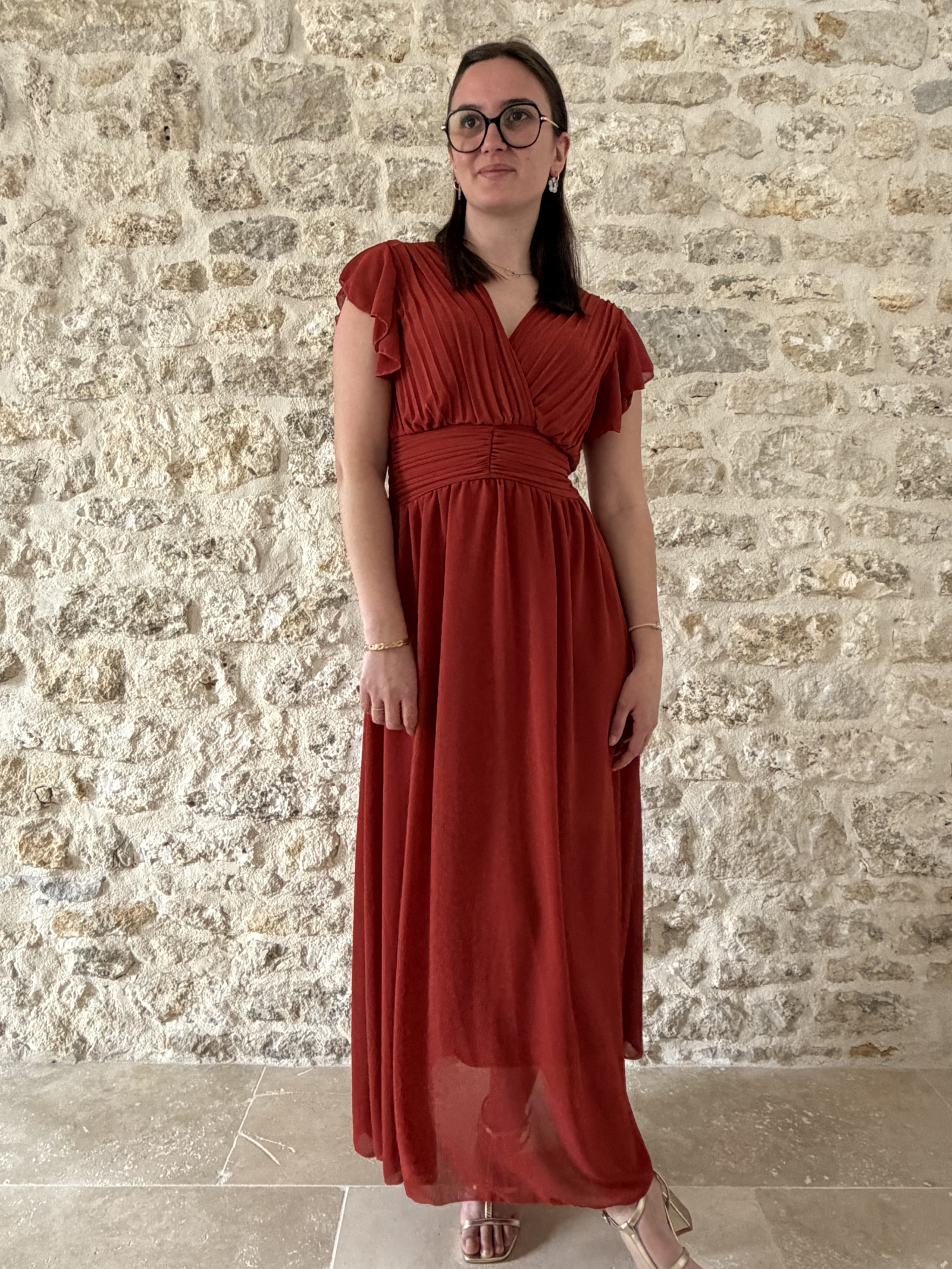 Robe Elsa - Terracotta – Image 3