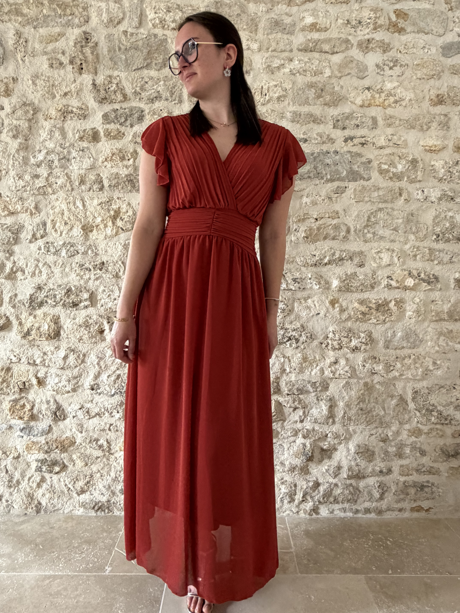 Robe Elsa - Terracotta