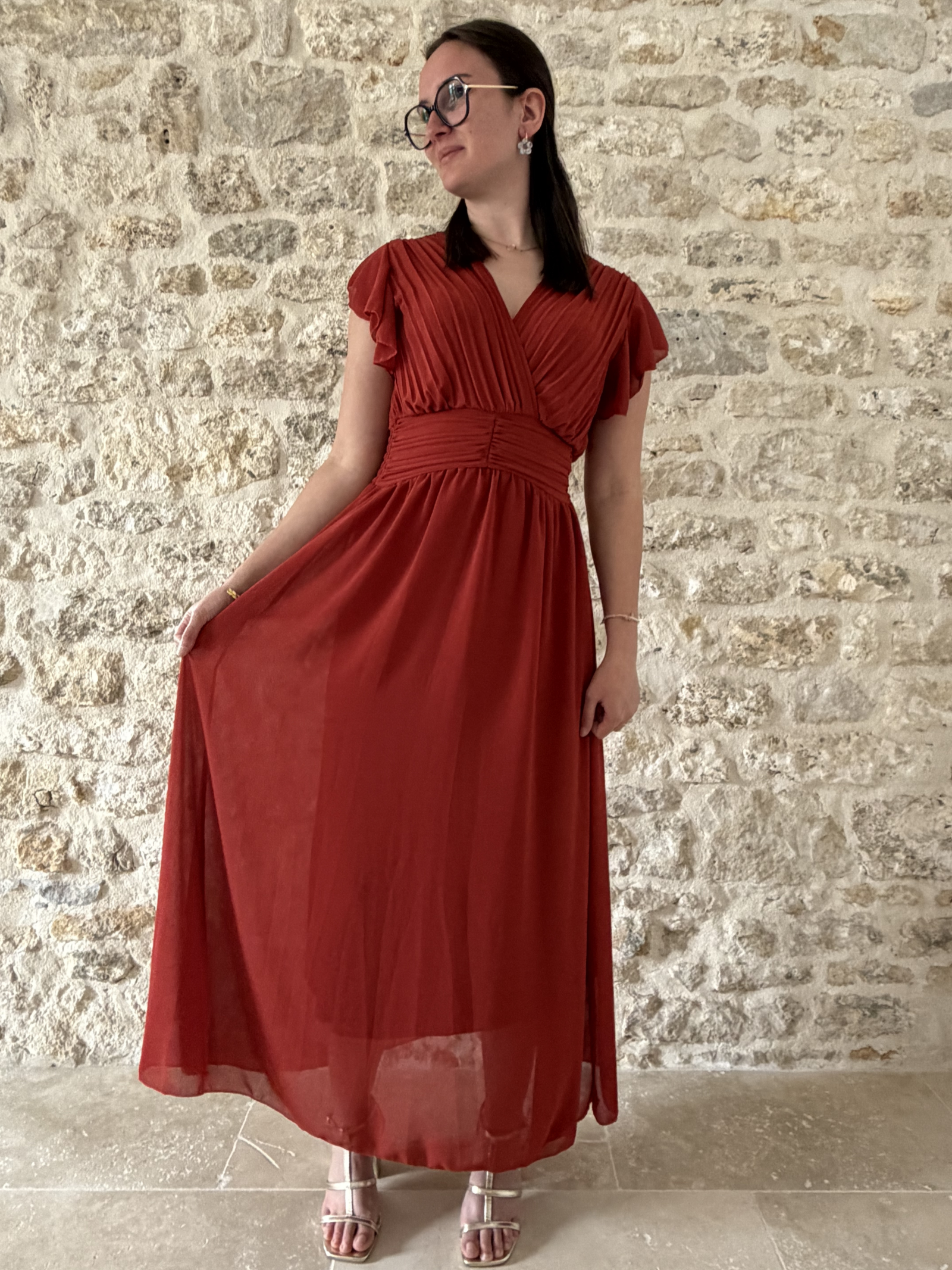 Robe Elsa - Terracotta – Image 2