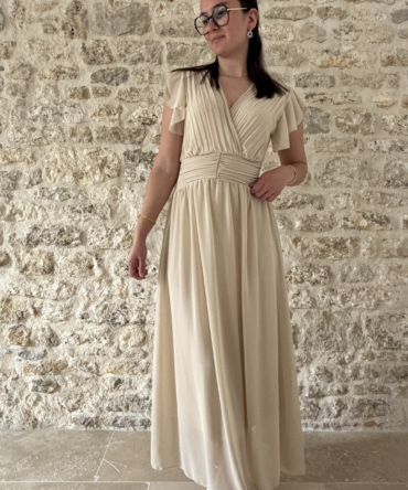 Robe Elsa – Beige