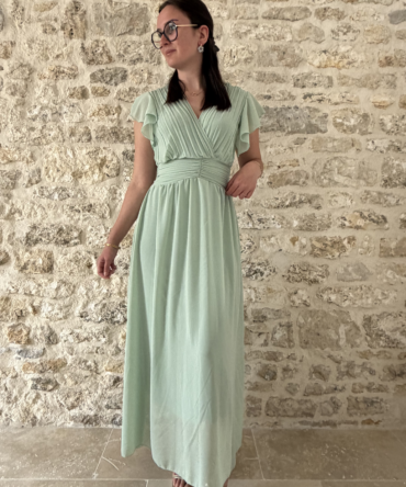 Robe Elsa – Vert d&rsquo;eau