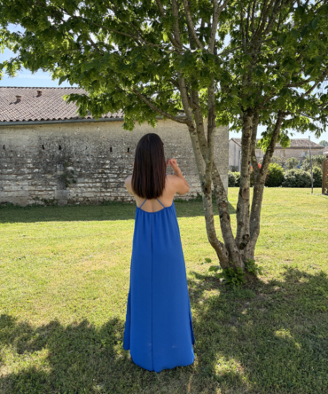 Robe Léa – Bleu roi