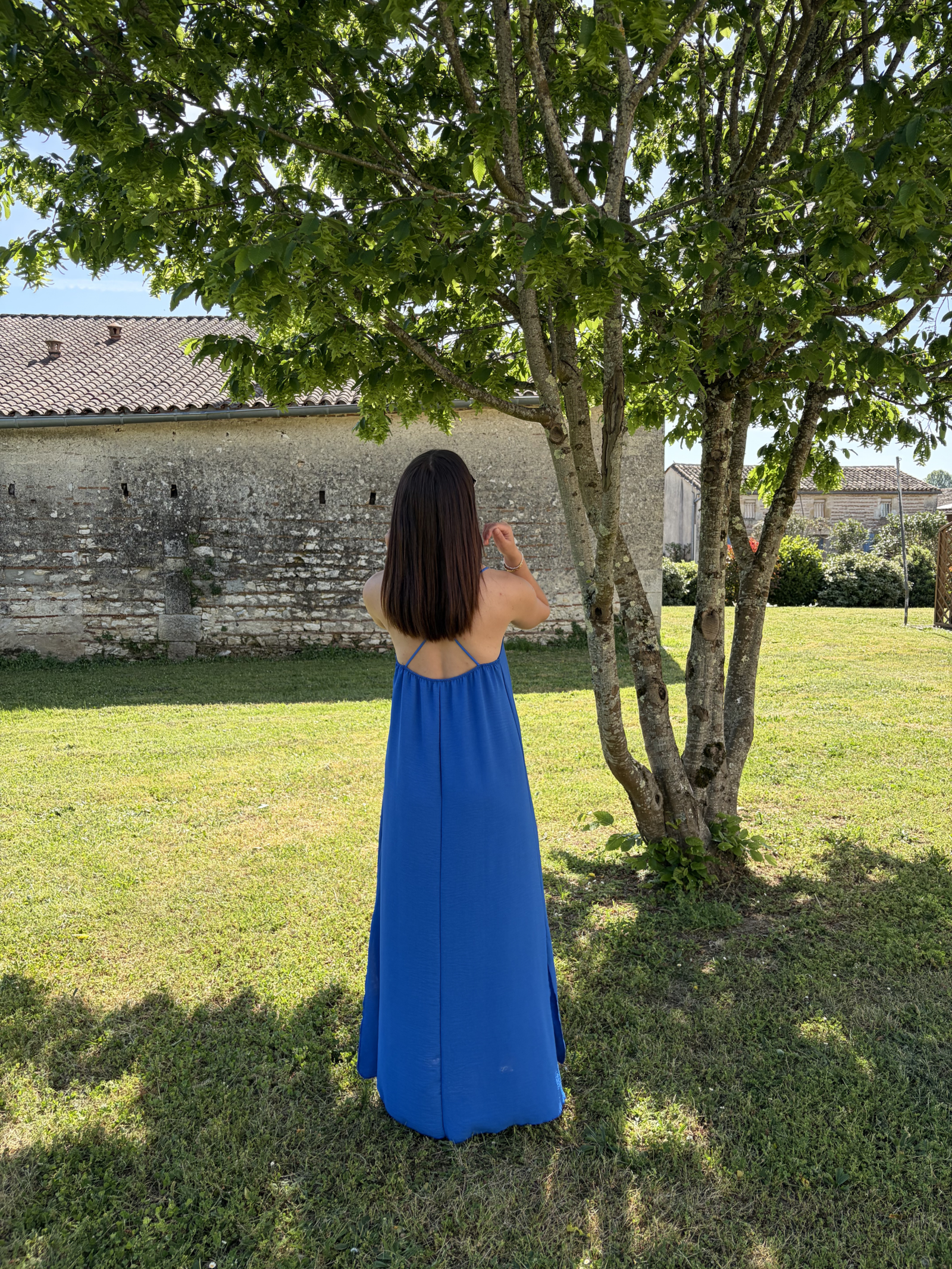 Robe Léa - Bleu roi
