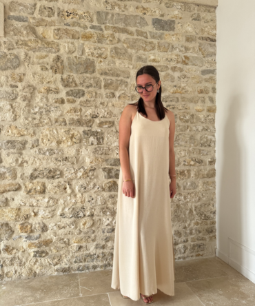 Robe Léa – Beige