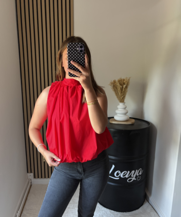 Blouse Audrey Rouge