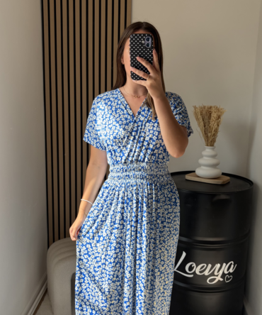 Robe Louise – Bleu roi