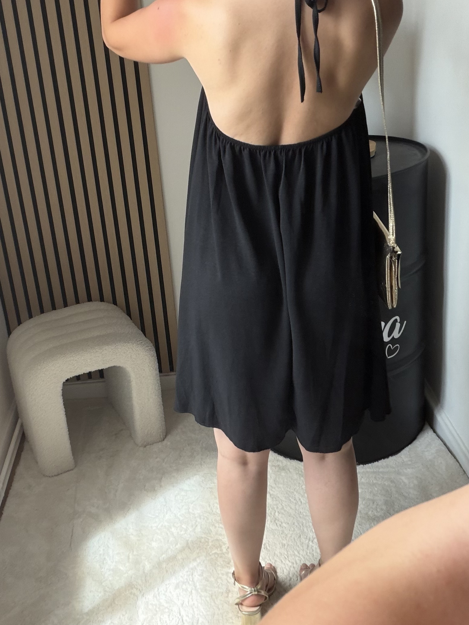 Robe Coquillage - Noir – Image 3