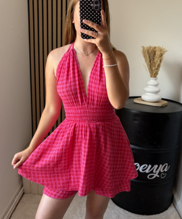 Robe combi – Vichy