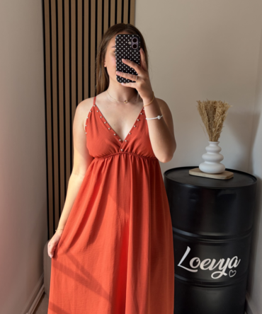 Robe clou – Terracotta