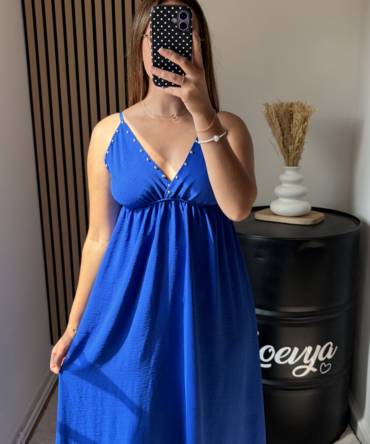 Robe clou – Bleu roi