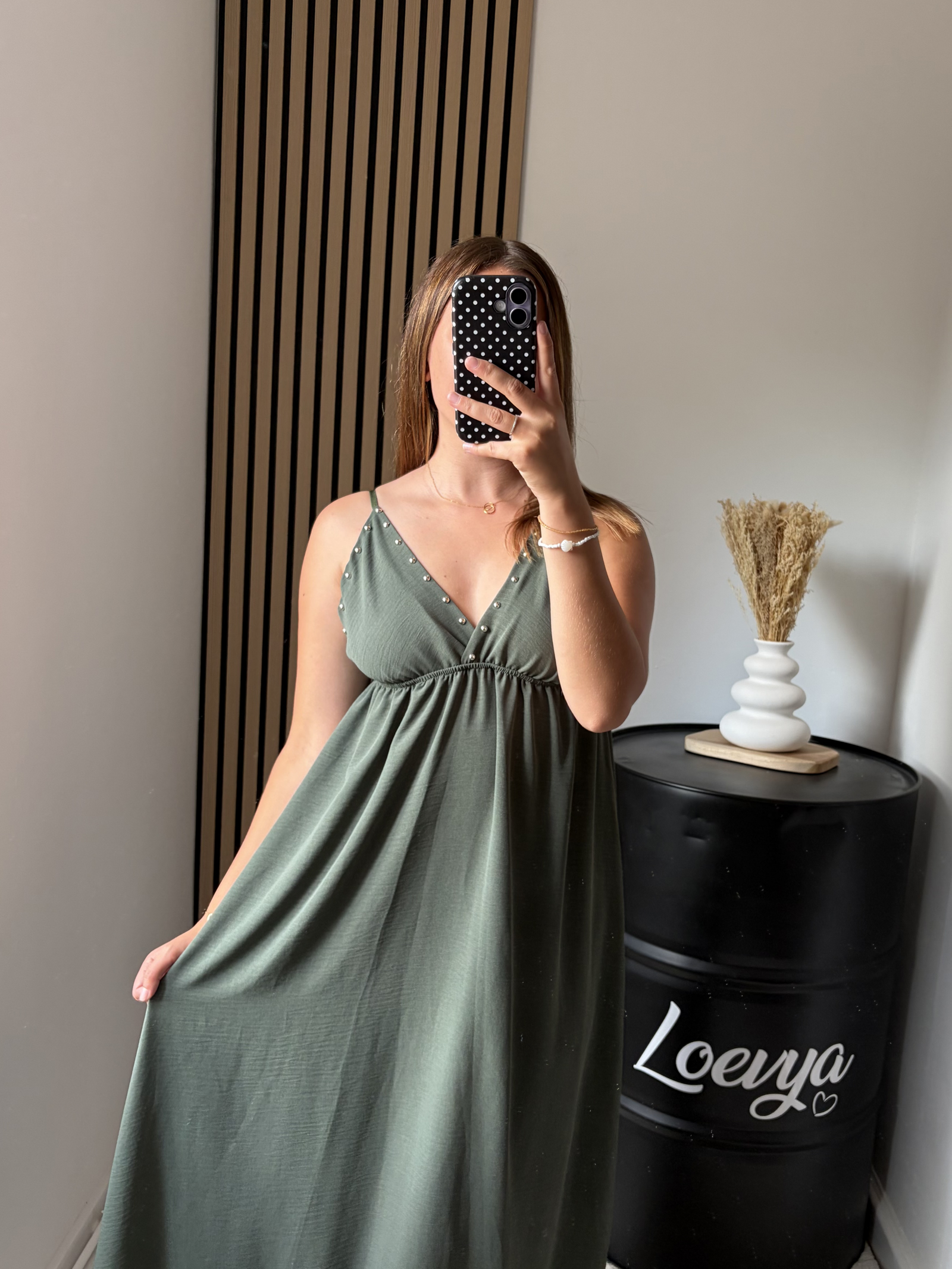 Robe clou - Kaki