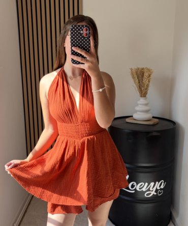 Robe combi -Terracotta