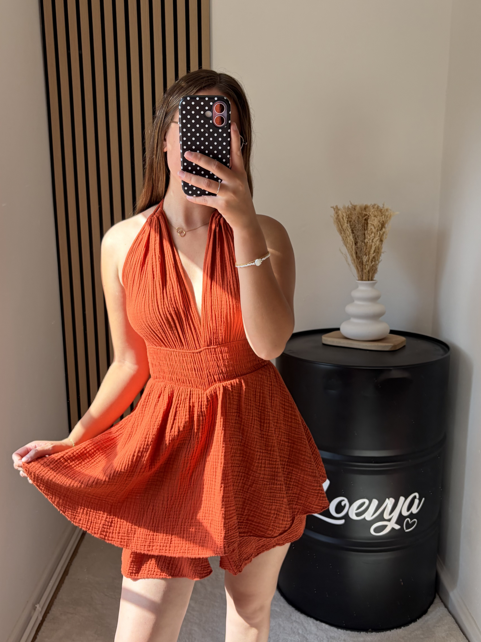Robe combi -Terracotta