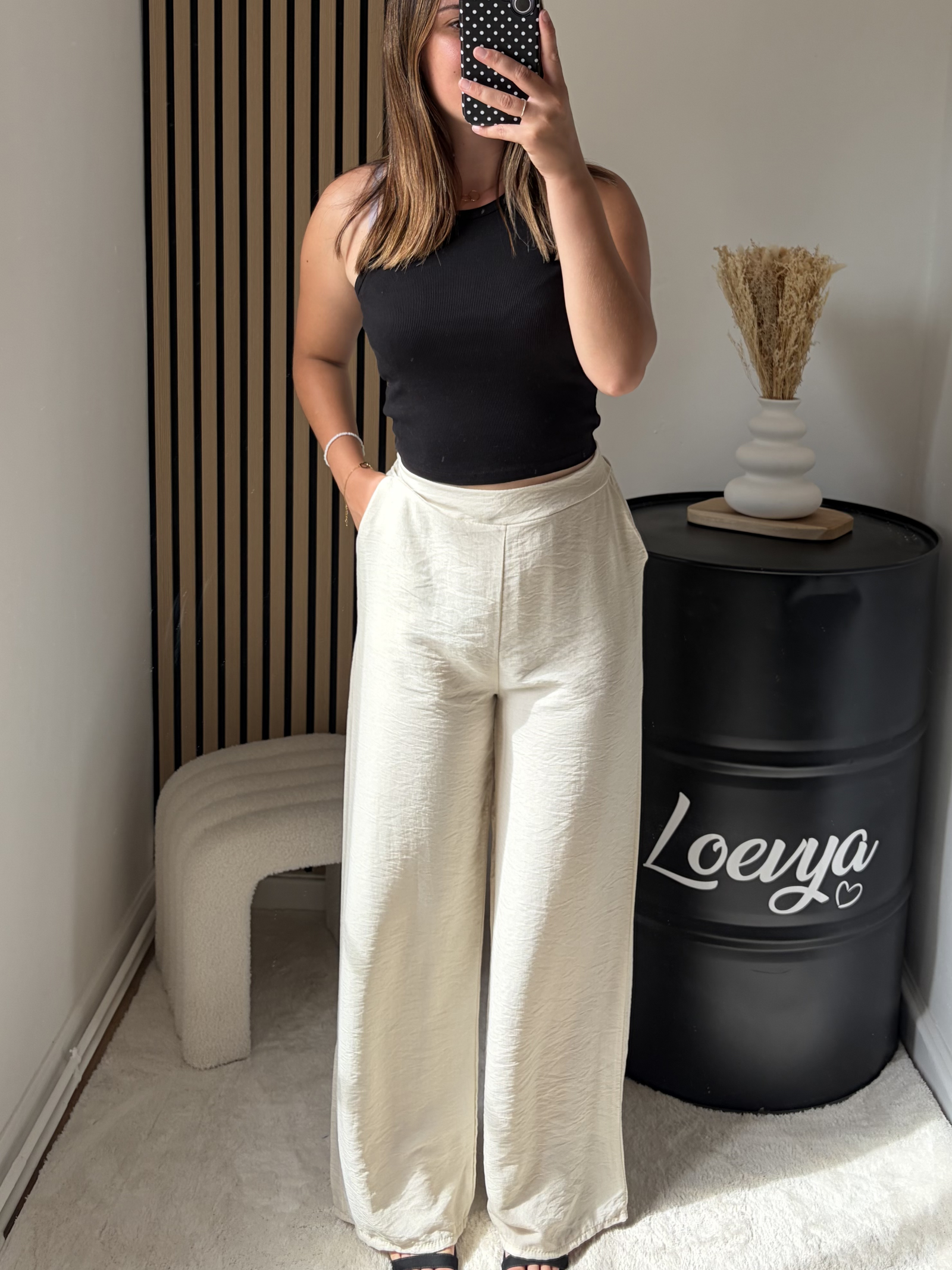 Pantalon beige