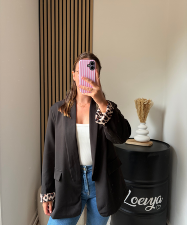 Blazer Léo – Noir
