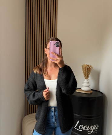Gilet Lou – Noir