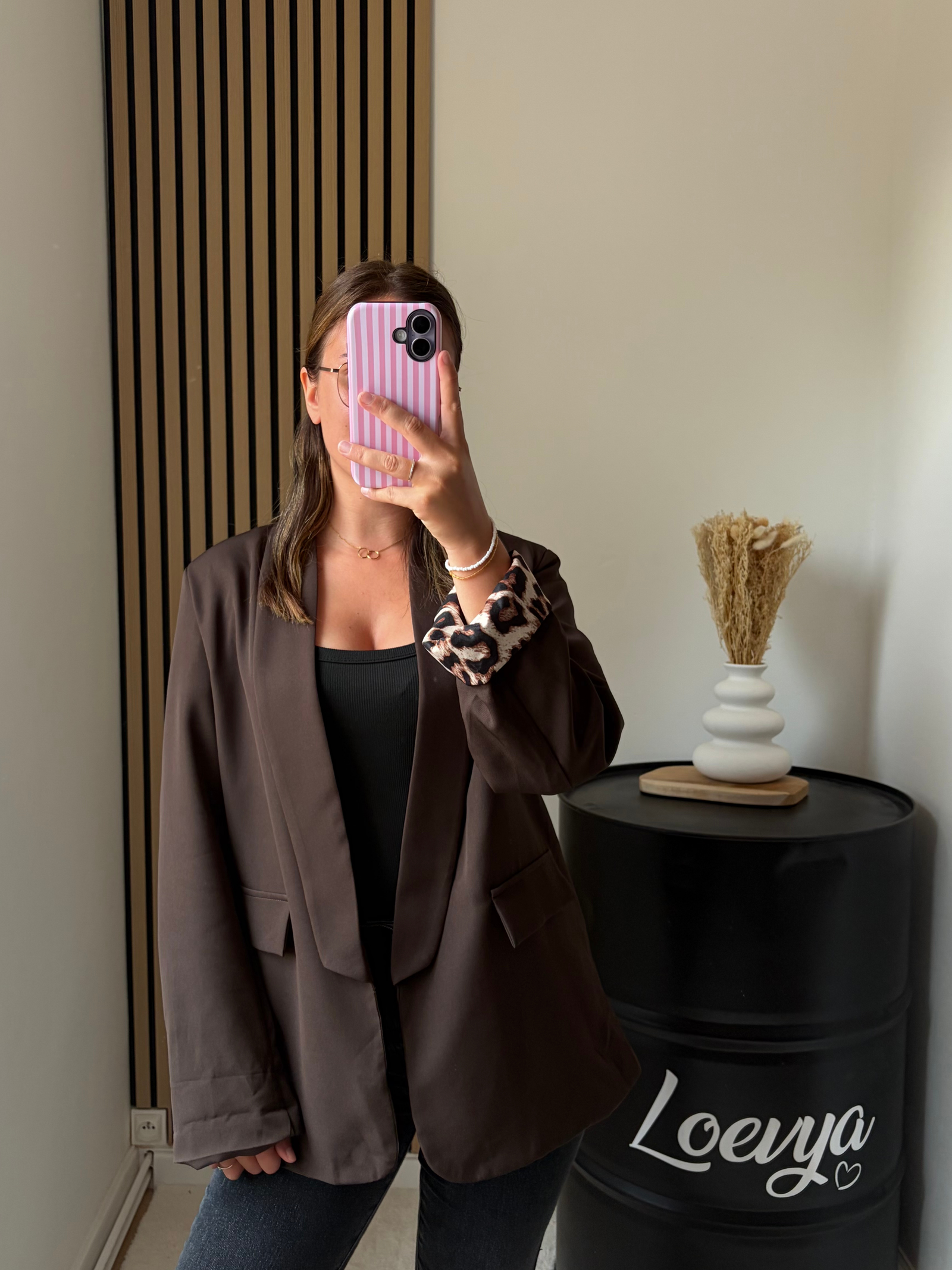 Blazer Léo - Chocolat – Image 2